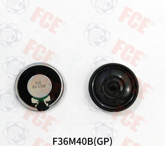 F36M40B(GP) - Altavoz de 8Ω 0,5W