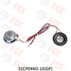 31CP04M2-10(GP) - Altavoz 4Ω 2W