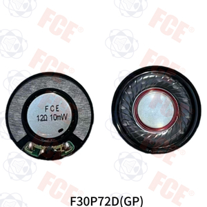 F30P72D(GP) - Altavoz de 12 Ω y 10 mW