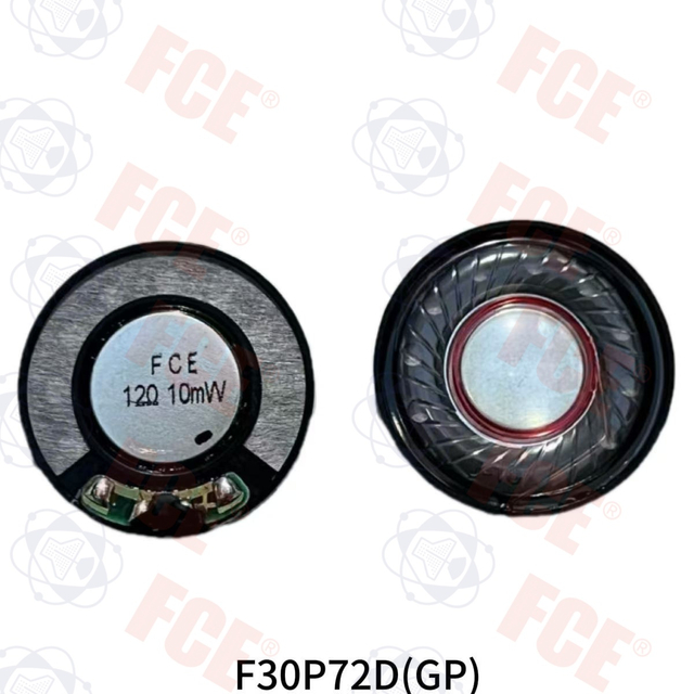 F30P72D(GP) - Altavoz de 12 Ω y 10 mW