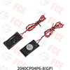 2040CP04P6-8(GP) - Altavoz 4Ω 2W