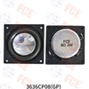 3636CP08(GP) - Altavoz 8Ω 2W