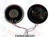 F40M436A(GP) - Altavoz 4Ω 1W
