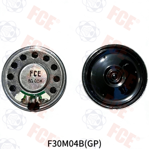 F30M04B(GP) - Altavoz de 8Ω 0,5W