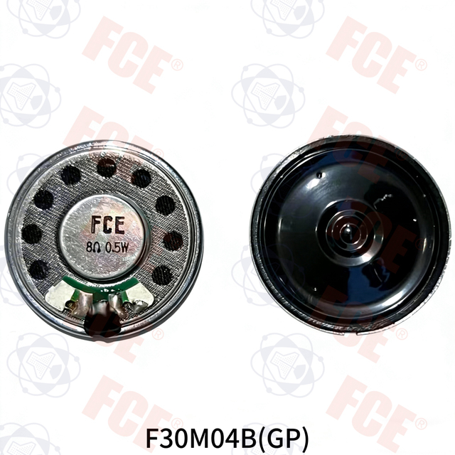 F30M04B(GP) - Altavoz de 8Ω 0,5W