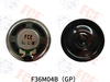 F36M04B(GP) - Altavoz de 8Ω 0,5W