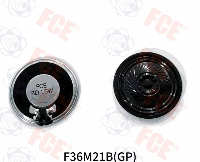 F36M21B(GP) - Altavoz de 8Ω y 1,5W