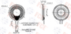 F36M335B(GP) - Altavoz 8Ω 2W