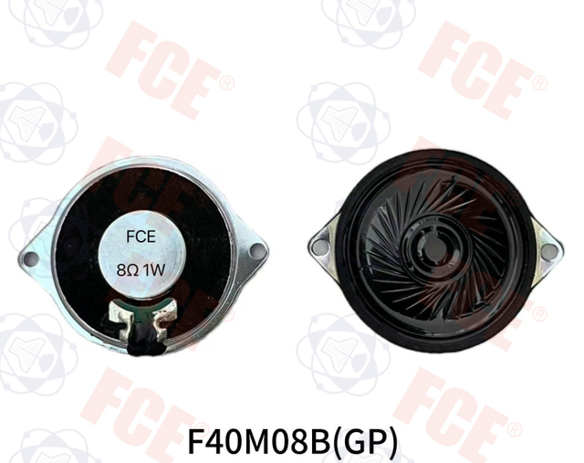 F40M08B(GP) - Altavoz 8Ω 1W