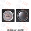 4040CP08P1-20(GP) - Altavoz 8Ω 4W