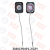 3040CP04P1-2(GP) - Altavoz 4Ω 1W