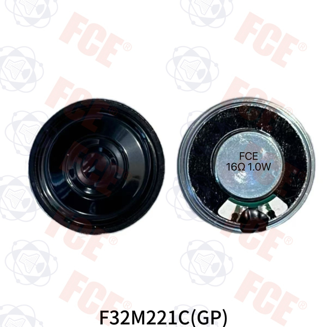 F32M221C(GP) - Altavoz 16Ω 1W