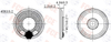 F36M480C(GP) - Altavoz de 16Ω y 1,5W