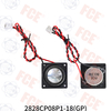 2828CP08P1-18(GP) - Altavoz 8Ω 2W