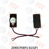 2040CP08P1-61(GP) - Altavoz 8Ω 2W