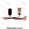 2040CP08M2-41(GP) - Altavoz 8Ω 2W