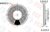 F36M14B(GP) - Altavoz de 8Ω 0,3W