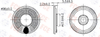 F36M590B(GP) - Altavoz 8Ω 1W
