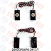 2040CP04P6-24(GP) - Altavoz 4Ω 2W