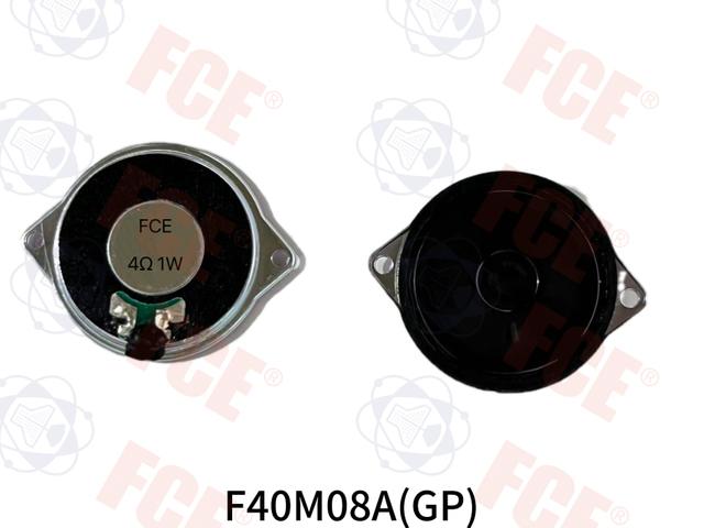 F40M08A(GP) - Altavoz 4Ω 1W
