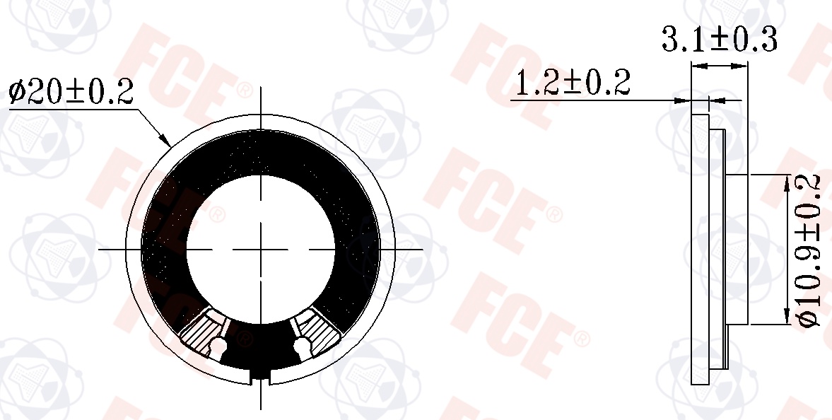 Dibujo mec&aacute;nico F20M05B (GP)