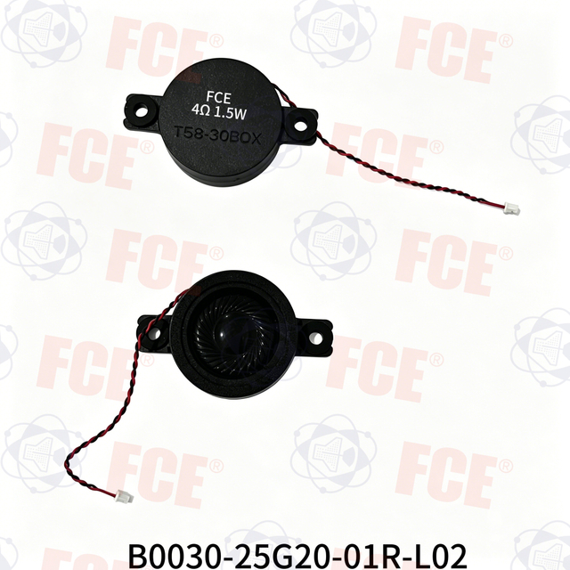 B0030-25G20-01R-L02 - 4Ω 1.5W