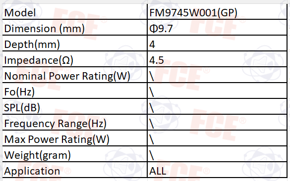 FM9745W001(GP)数据图