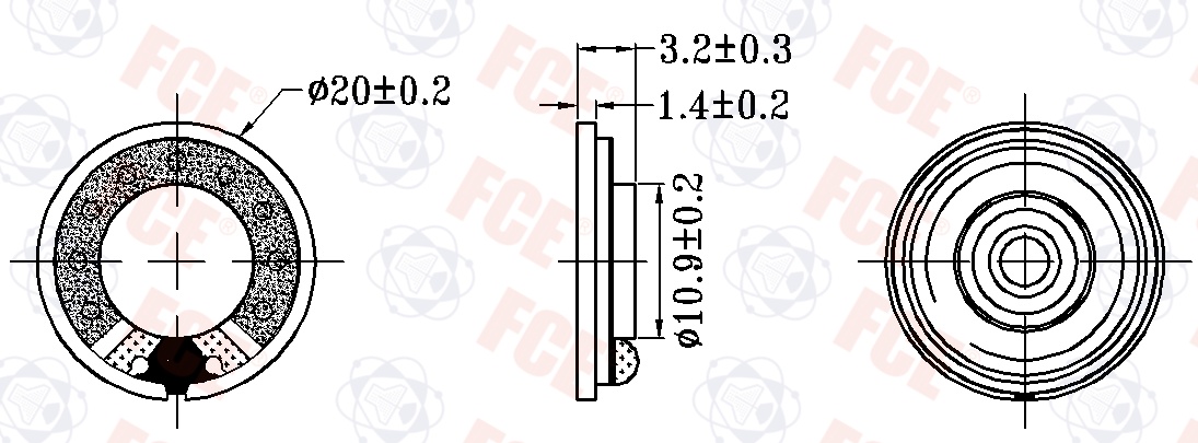 Dibujo mec&aacute;nico F20M199A (GP)