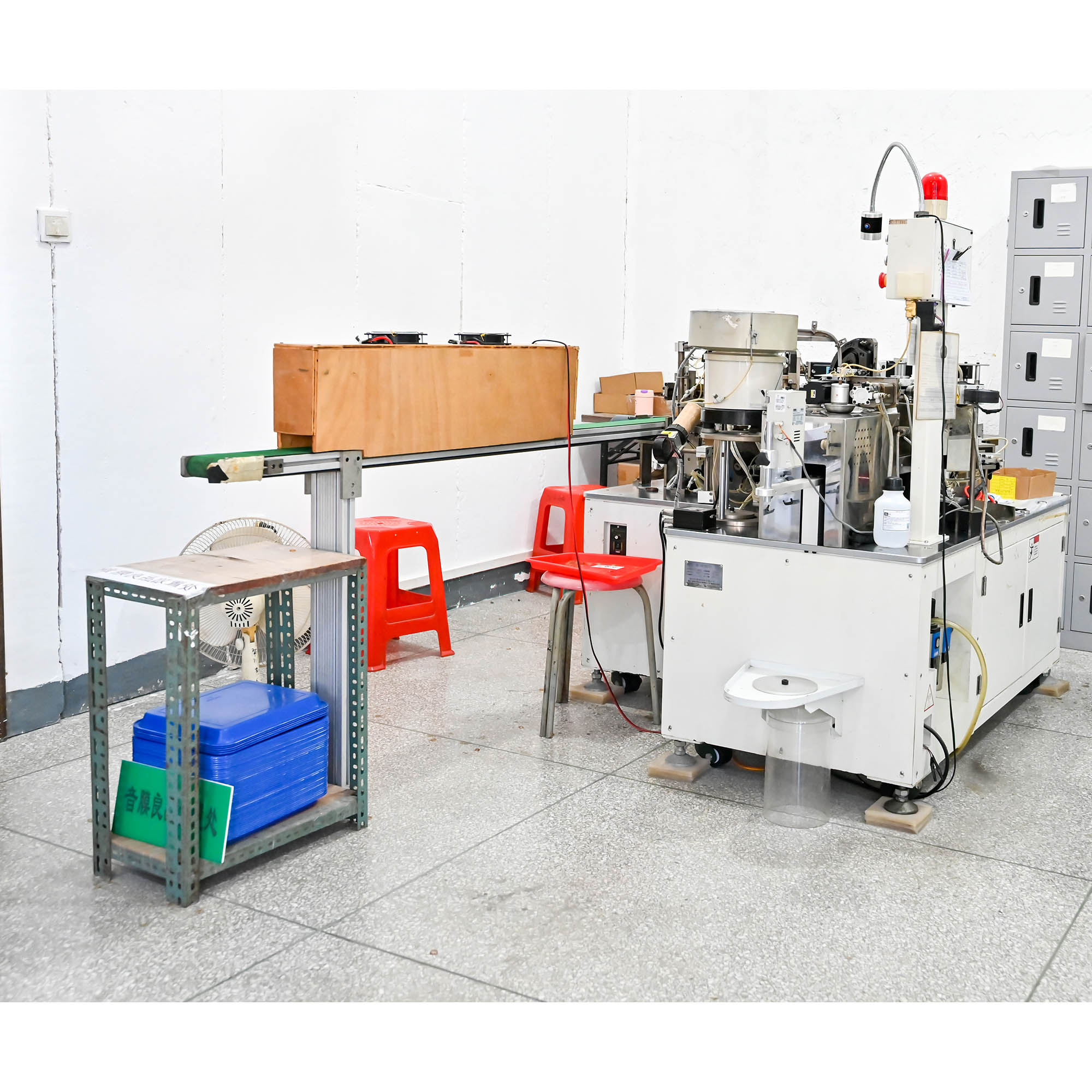 M&aacute;quina autom&aacute;tica de uni&oacute;n de bobina de voz a diafragma